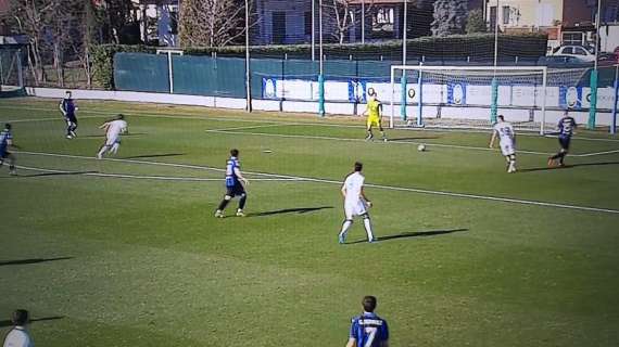 Inter Primavera, punticino a Zingonia: finisce 1-1 con l'Atalanta. Casadei in gol, Rovida decisivo