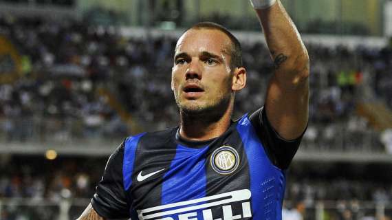 Triste addio: JC saluta l'Inter. Sneijder commosso