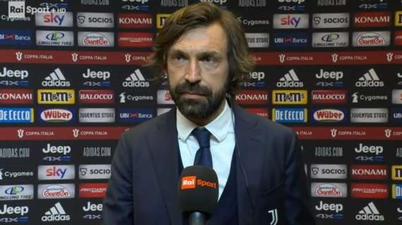 Juventus, Pirlo alla Rai: "Oggi l'Inter non ha quasi mai tirato in porta. Io come Allegri? Ne sarei felice"