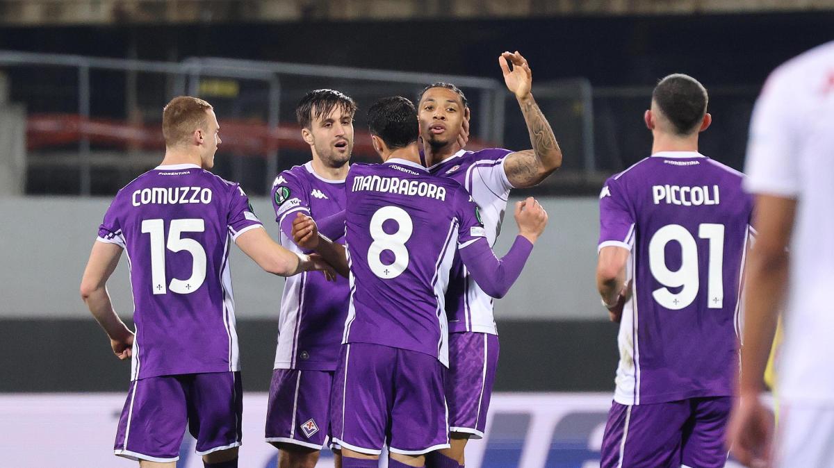 Conference League, la Fiorentina rimonta il Rakow: 2-1 al Franchi nell’andata degli ottavi