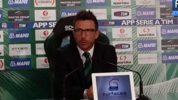 Di Francesco: "Meritiamo l'EL. Voglio lo stadio pieno"