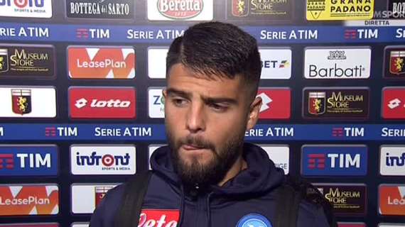 Insigne: "Sabato Napoli bene con una grande Inter"