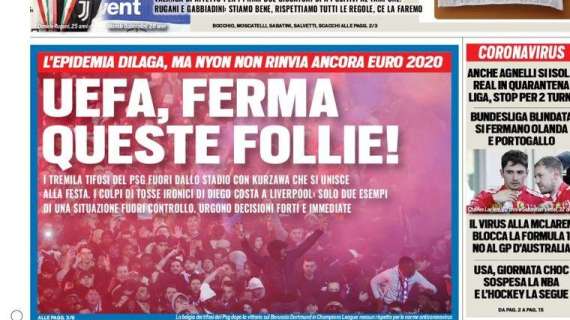 Prima TS - Uefa, ferma queste follie! 