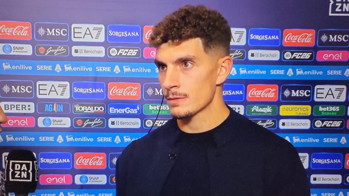 Napoli, Di Lorenzo a DAZN: "Il rigore? Io il contatto da dietro l'ho sentito, non ho simulato"