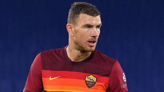 Roma, Dzeko ancora positivo: niente Parma per il bosniaco