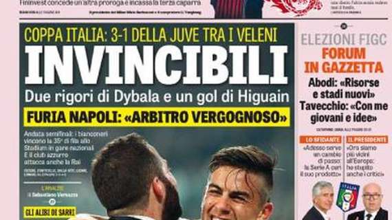 Prima GdS - Juve invincibile, niente closing per il Milan