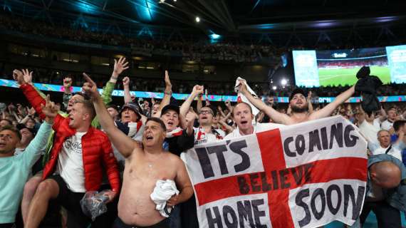 Inghilterra-Italia, la UEFA apre un'indagine sui fatti di Wembley