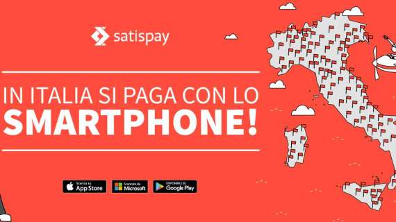 Arriva in Italia Satispay, con FcInterNews subito in regalo 5 €