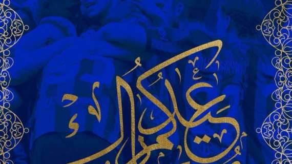 L'Inter celebra la fine del Ramadan: "Buon Eid al popolo islamico di tutto il mondo"
