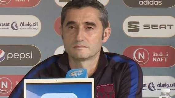 Barcellona, Valverde: "Conto su Vidal per la Supercoppa di Spagna, non dobbiamo pensare che se ne andrà"