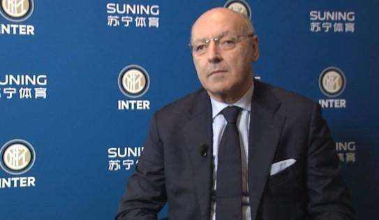 Marotta a InterTV: "Daremo il massimo per regalare belle soddisfazioni e vittorie, come è nella storia dell'Inter"