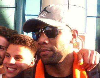 Maicon arrivato a Roma