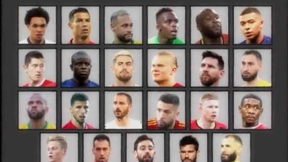 FIFA FIFPRO World 11, svelati i 23 giocatori più votati: in lista l'ex Inter Lukaku