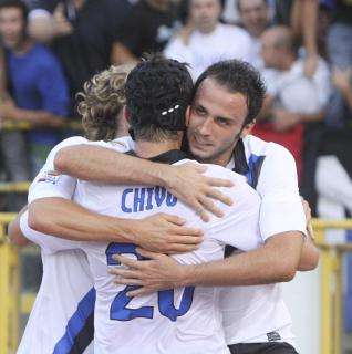 Oggi la ripresa: da valutare Pazzini e Chivu