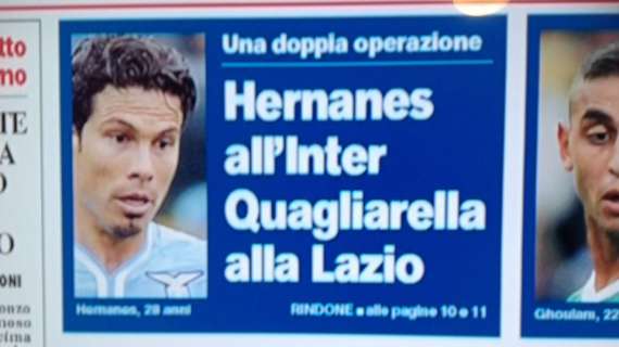 CdS - L'Inter punta la Lazio: interesse per Hernanes