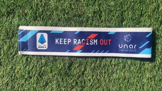 Serie A 2020/21, la fascia da capitano della prima giornata: messaggio Keep Racism Out contro il razzismo