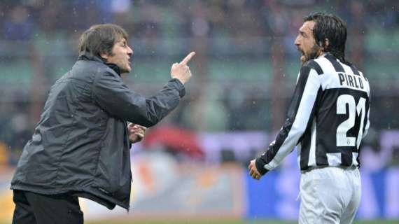 TS - Inter-Juventus, Pirlo e Conte si ritrovano da avversari: insieme trionfi e record, ma anche tante scintille 