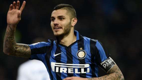 Mauro Icardi si scalda: bel gol di testa in allenamento