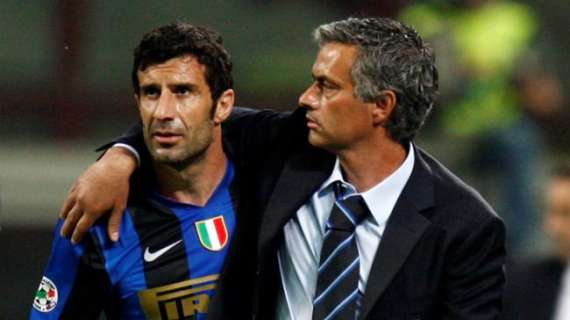 Figo: "Mourinho ct del Portogallo? Tecnico fantastico"