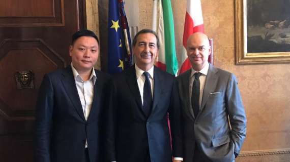 Nuovo S. Siro, oggi Han Li e Fassone a colloquio con il sindaco di Milano Sala