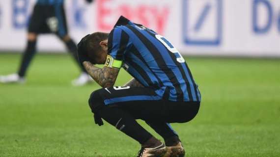 Sky - Icardi sarà out con la Roma. Difficile per Jovetic