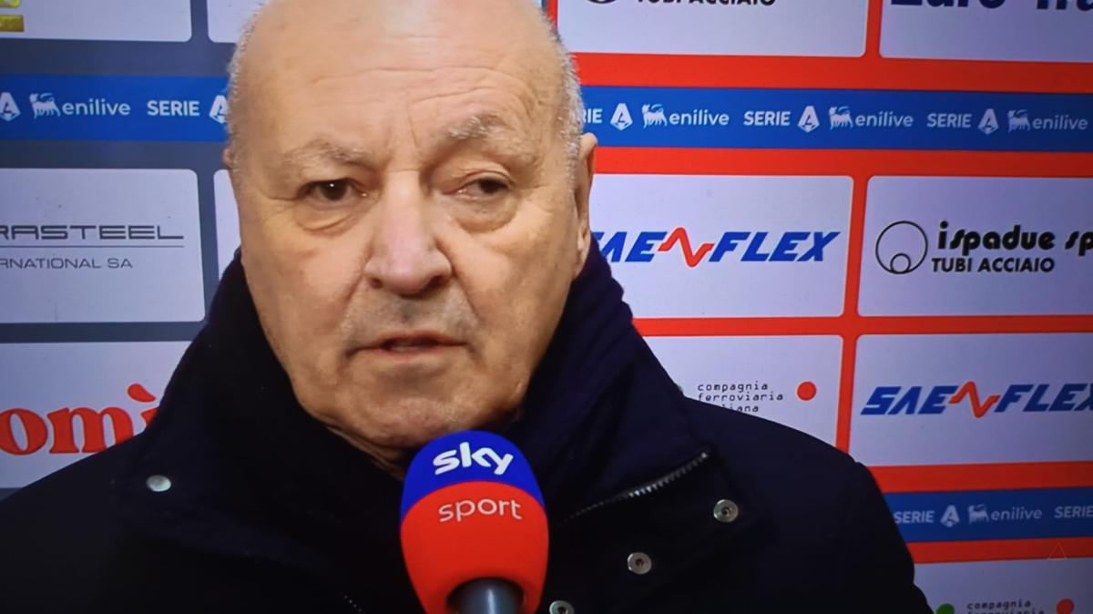 Petardo contro Audero, la condanna di Marotta: "Gesto insulso per l'antisportività. Situazione mai vissuta"