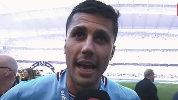 Manchester City, Rodri: "Pronti per la finale di Champions. Inter tosta, gioca a 5 dietro"