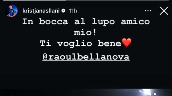 Bellanova va al Torino, il saluto di Asllani: "In bocca al lupo amico mio"