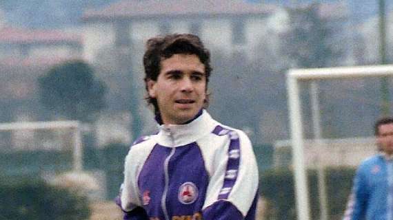 Stefano Borgonovo ai tempi della Fiorentina