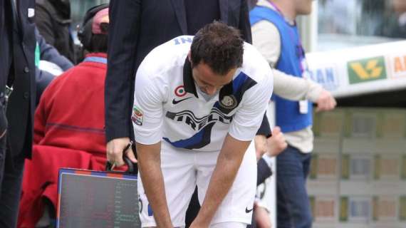 Milito e Samuel in dubbio: si prepara Pazzini