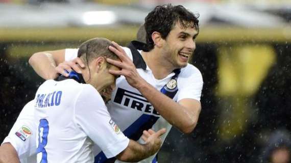 E anche miss Ranocchia esulta: "Gol... era ora!"