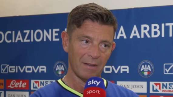 Arbitri, l'obiettivo di Rocchi: "Silent check da limitare, voglio gente che abbia il coraggio di decidere"