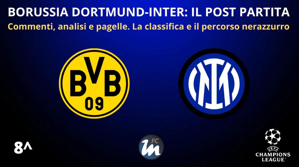 LIVE - POST PARTITA di BORUSSIA DORTMUND-INTER,  il nostro DESTINO in CHAMPIONS, PERISIC e DIABY