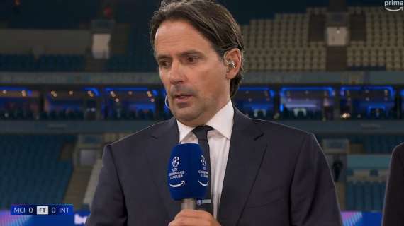 Inzaghi a Prime Video: "Ho fatto i complimenti ai ragazzi. City senza gol? Preferivo togliergli un altro record"