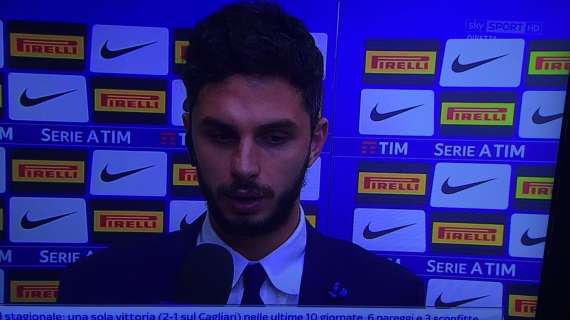 Ranocchia a Sky: "Spalletti tratta tutti allo stesso modo. Ringrazio i tifosi che oggi mi hanno sempre applaudito"