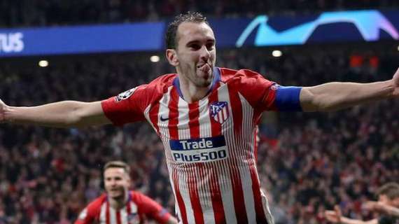 Atlético, Gimenez: "Non possiamo che essere grati a Diego Godin"