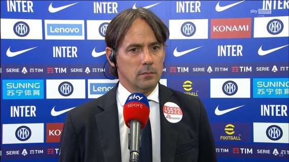 Inzaghi: "Io in discussione? L'Inter non poteva fare 4 ko, ora tutti si aiutano. Aspettiamo Lukaku, Brozovic e Gagliardini"