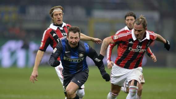 Numeri derby: possesso Milan, l'Inter dribbla meglio