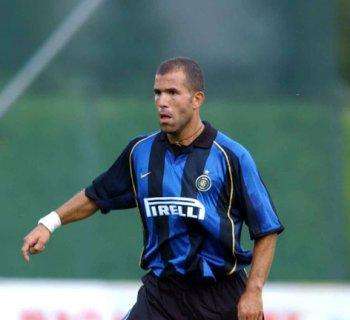 Gigi Di Biagio con la maglia dell&#039;Inter, nell&#039;estate 2001