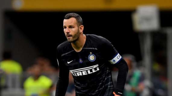 Muro Handanovic: lo sloveno ha la più alta percentuale di tiri parati (81%) tra i portieri con almeno due presenze