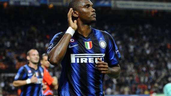 E' tornato Eto'o: "Rimonta al Milan possibile, è una sfida personale"