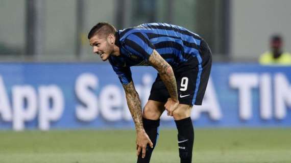 Icardi sostituito, solo problemi intestinali