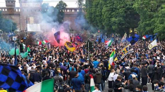FOTO - I M Scudetto, le foto della festa per il 19esimo tricolore dell'Inter