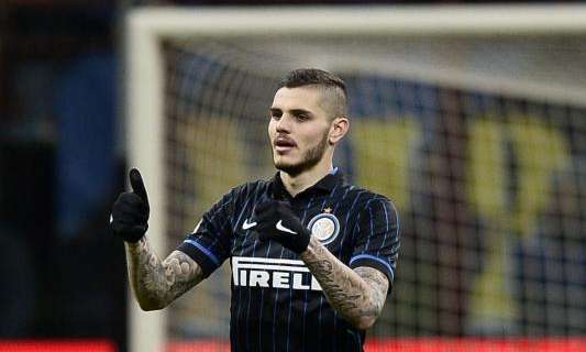 Icardi indisponibile: virus intestinale. Torna a Milano