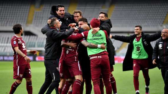 Il Toro rimonta la Roma: 3-1 e allungo salvezza sul Cagliari terzultimo, giallorossi a -8 dalla Champions