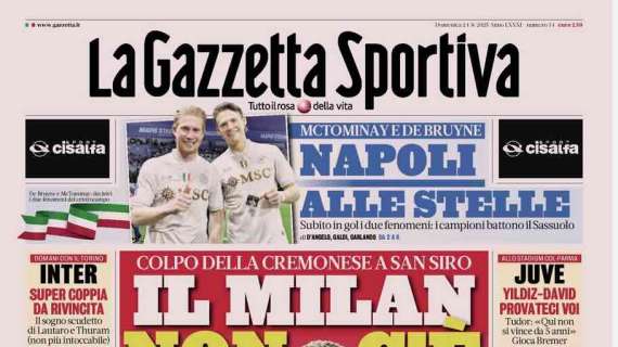 Prima GdS - Inter, super coppia della rivincita. Il sogno Scudetto di Lautaro e Thuram (non più intoccabile)