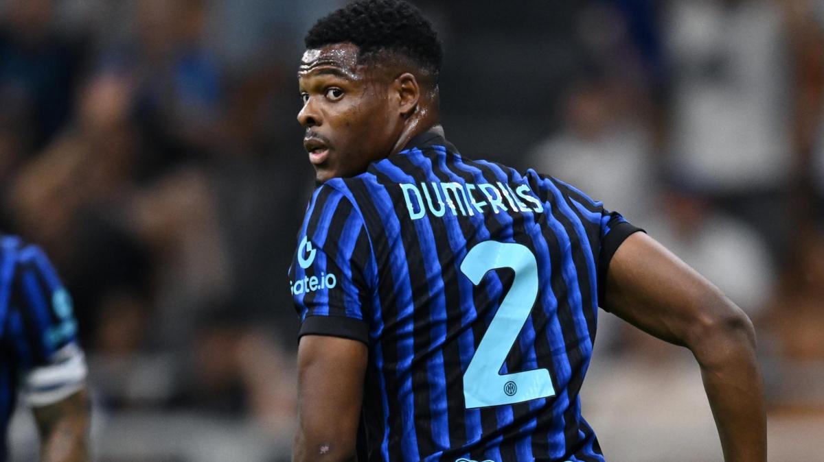 Sky - Dumfries torna in Italia: leggero fastidio alla caviglia. Per l'Inter la situazione non sembra preoccupante