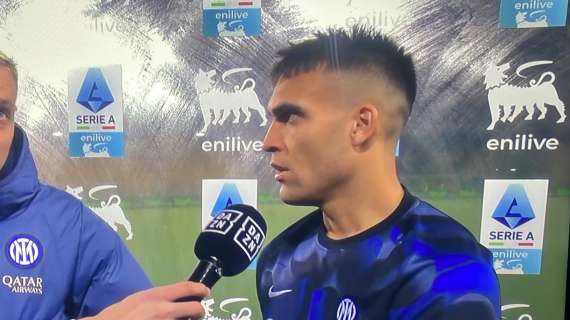 Lautaro a DAZN: "Frattesi è fondamentale per l'Inter. Gli voglio bene perché dà il massimo ogni giorno"