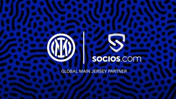 VIDEO - L'Inter accoglie Socios.com come nuovo sponsor di maglia