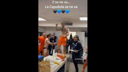 VIDEO - 'La capolista se ne va', anche nello spogliatoio è festa grande per l'Inter